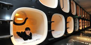 9 Hours: Capsule Hotel in Kyoto