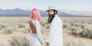 This Badass Couple's Vegas Elopement Is The Epitome Of Cool