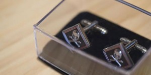 Skull And Crossbones Tie-Tack And Cufflink Set - For The Hardcore At Heart!