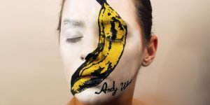 An Artist Has Gone To Incredible Lengths To Paint Several Iconic Album Covers On Her Own Face