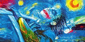 Artist Transformes Famous Paintings Into Batman Pop Art