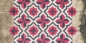 Artist Spray Paints Floors Of Abanoned Buildings With Colorful Tile Patterns