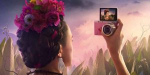 Clever Ads Feature Classic Artists Photographing Their Self Portrait