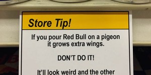 Guy Leaves Hilarious “Shopping Tips” In Grocery Store