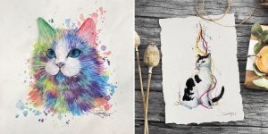 17-Year-Old Self-Taught Mexican Artist Creates Stunning Watercolors And Pencil Drawings