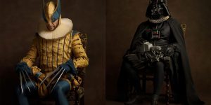 French Photographer Sacha Goldberger Takes Our Favorite Superheros Back In Time