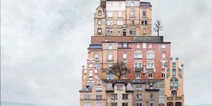 Unusually Beautiful Architectural Collages by Matthias Jung