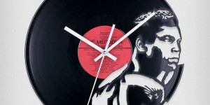 Two Artists Creates A Unique Clock Collection Made Of Old Vinyl Records