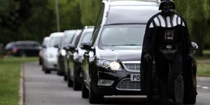 Darth Vader Leads Funeral For Badass Grandmother