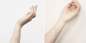 Ukraine-born Tattoo Artist Stanislava Pinchuk Inks Her Friends With Minimalist Tattoos For Food, Lessons Or Books
