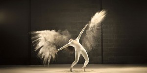 Brussels-Based Photographer Jeffrey Vanhoutte And Nicolas Vantomme Freeze Dancer In Time As She Spins Through Clouds Of Powder