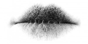 Visually Arresting and Provocative Pencil Drawings of Lips by Christo Dagorov
