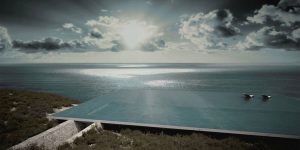 Mirage House With Infinity Pool On The Roof By Kois Associated Architects