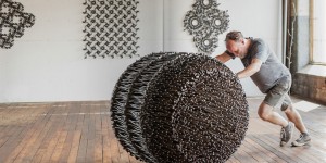 Artist John Bisbee’s Makes Of Sculptures With Only Nails – “Only Nails, Always Different.”