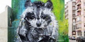 Portuguese Street Artist Creates These Fantastic Artworks By Using A City Garbage