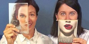 Readers Put Themselves On The Cover For #bookfacefriday