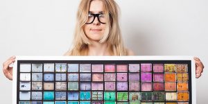 Lithuanian Photographer Took A Pictures Of The Most Colorful Old Garage Doors In Her Country