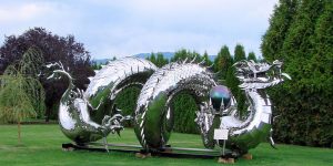 British Columbia-based Metal Sculptor Creates Epic Stainless Steel Sculptures