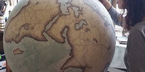 One Of The World’s Last Remaining Globe-Makers That Use The Ancient Art Of Making Globes By Hand