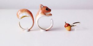 These Animal Rings Come Alive When 3 Pieces Are Put Together