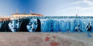 ‘Kinetoscope’, A 360-Degree Mural Inside an Abandoned Water Tank in Slab City, CA