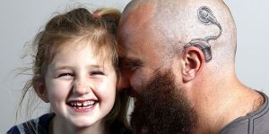 Dad Gets Tattoo So His 6-Year-Old Daughter Wouldn’t Feel Different