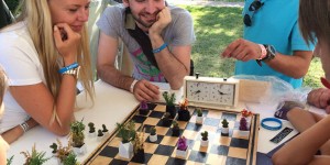 3D-Printed Chess Set Turns Each Piece into a Miniature Planter
