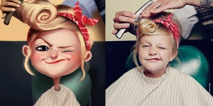 Stunning Digital Art Paintings of Random People - A Fun Series by Julio Cesar