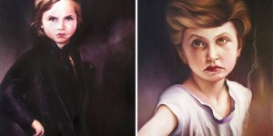 Nir Hod Paints Scornful Children