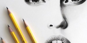 Swedish Artist Creates Beautiful Monochromatic Hyperrealistic Drawings