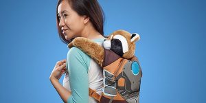 Adorable Rocket Raccoon Backpack Buddy