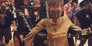 A Wheelchair in the Mad Max Style