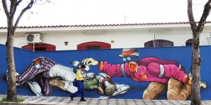 Brazilian Street Art Shows the Human Reality and their Social Masks