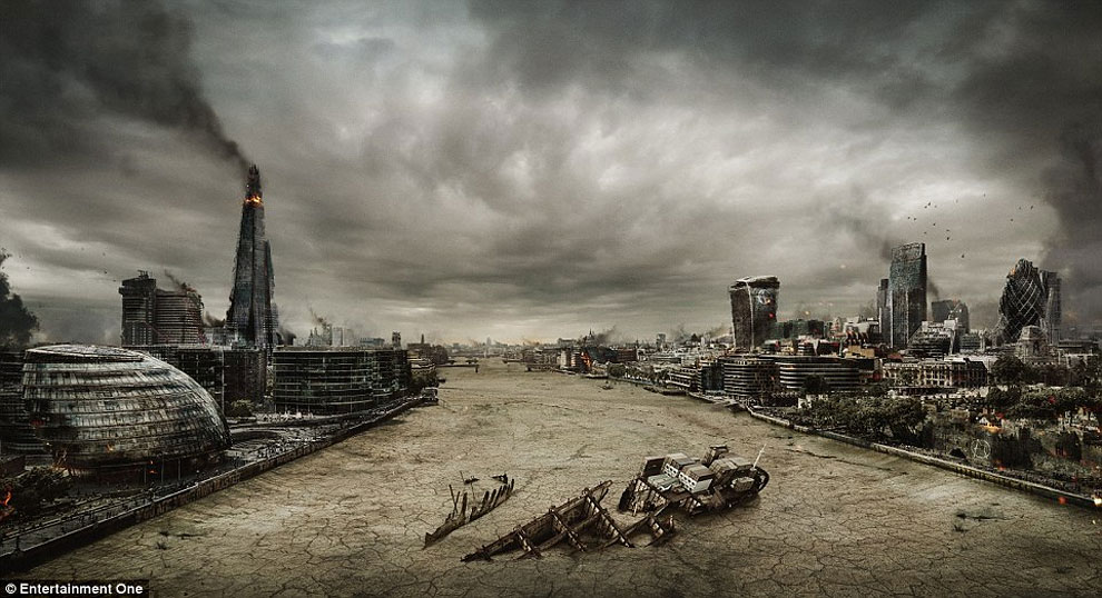 Artist Creates Post-apocalyptic Versions of London, Newcastle and ...