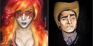 When An Artist Turns Himself Into Superheroes Thanks To Body Painting
