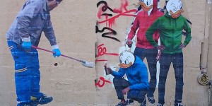 Street Art that's Not so Easy to Get Rid of