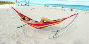 Everyone Will Love the New and Unusual Folding Beach Hammock