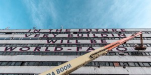 Street Artist Mobstr Unveils A Giant Mural In Vilnius, Lithuania