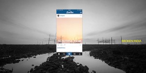 Instagram Helps Hide the Harsh Reality of Life in India