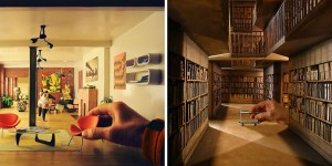 Incredibly Detailed Miniaturized Rooms Meticulously Reconstruct Actual Film Sets
