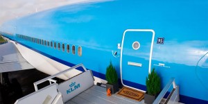 KLM Airlines Transformed An Airplane Into An Apartment, And It’s Beautiful