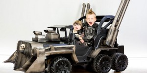 Creative Parents Build a Mad Max “War Rig” for Their Kids' Halloween Costumes