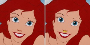 Badass Beauties: This is What Disney Princesses Would Look Like with Septum Piercings