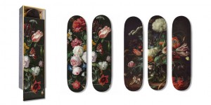 Gorgeous Surfboards and Skate Decks Completely Cloaked in Famous Classical Artworks
