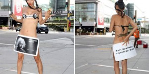 Chinese Actress Shocks in Odd Risqué Outfit on the Streets of LA
