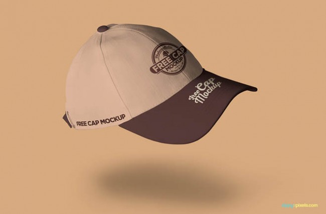 Free Baseball Cap Mockup 01