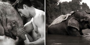 Breathtaking Photos of Models Pose with Endangered Animals