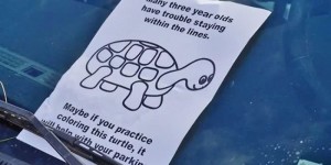 This Is How You Deal With People Who Don’t Park Between The Lines