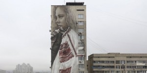 Guido Van Helten's Paints a Stunning Mural in Kiev, Ukraine