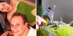 Couple Announces Pregnancy Using Mom's Body to Create Some Attractive 'Live' Scenes